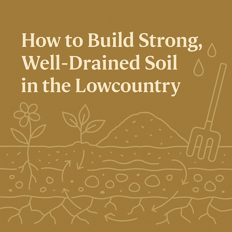 How to Build Strong, Well-Drained Soil in the Lowcountry