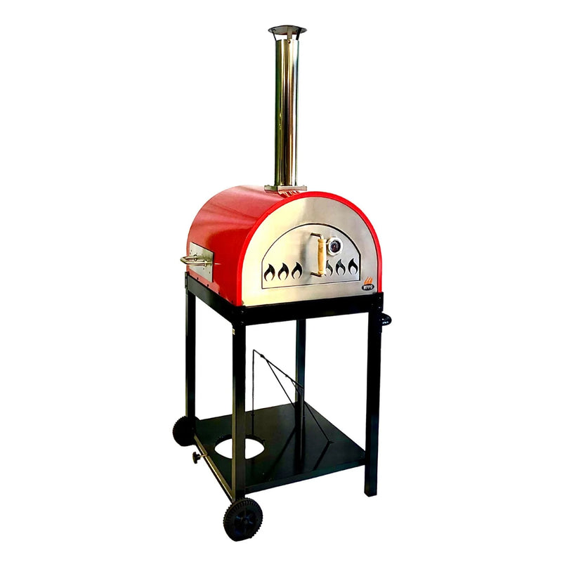 Load image into Gallery viewer, Traditional 25" Dual Fueled Pizza Oven With Gas Attachment- Wood and Gas Powered
