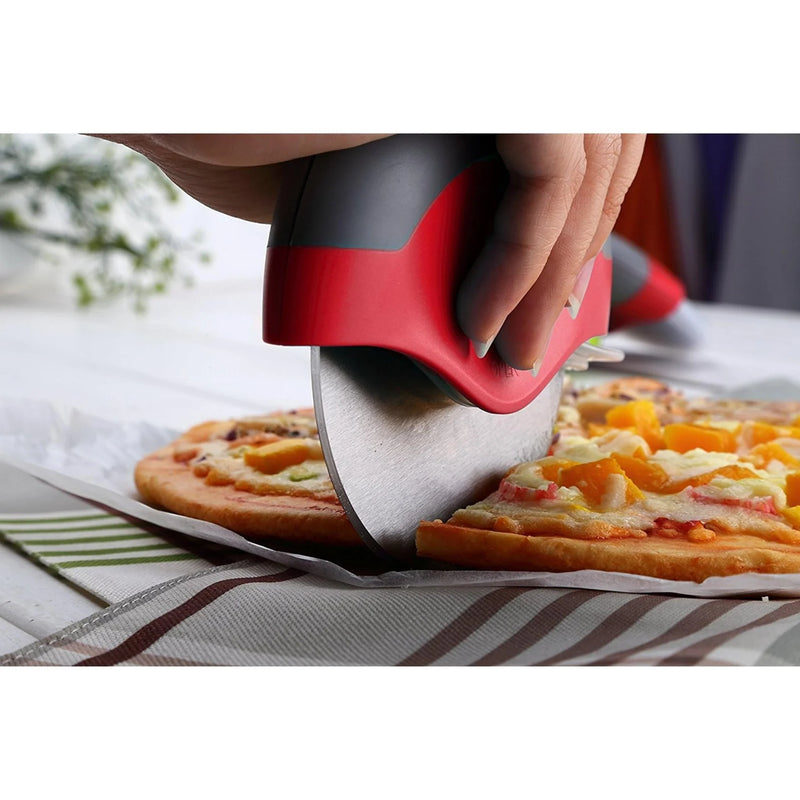 Load image into Gallery viewer, WPPO Pizza Cutter With Removable Safety Shield
