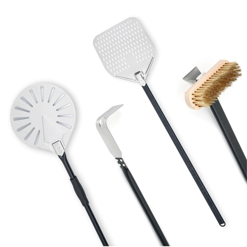 Load image into Gallery viewer, 4 Piece Wood-Fired Pizza Oven Utensil Kit

