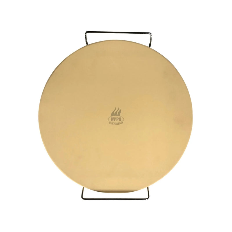 Load image into Gallery viewer, 15" Premium Pizza Baking Stone with Handles
