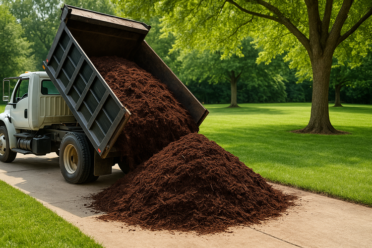 Bulk mulch delivered when you need it.